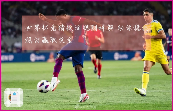 世界杯竞猜投注规则详解 助你稳扎稳打赢取奖金