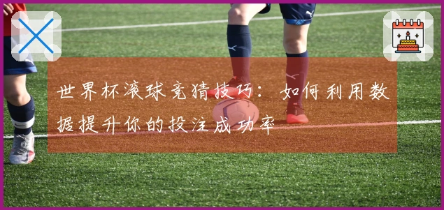 世界杯滚球竞猜技巧：如何利用数据提升你的投注成功率